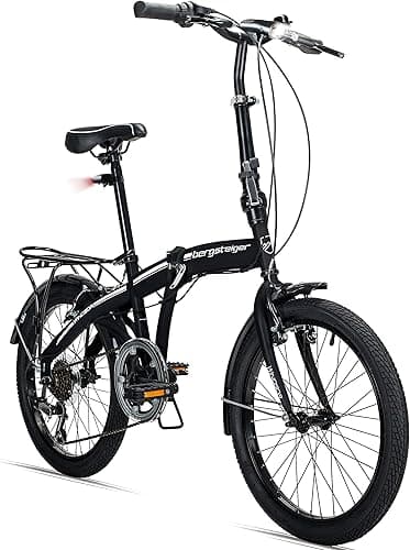 Bergsteiger Windsor Vélo Pliant 20'', 6 Vitesses, Éclaira…