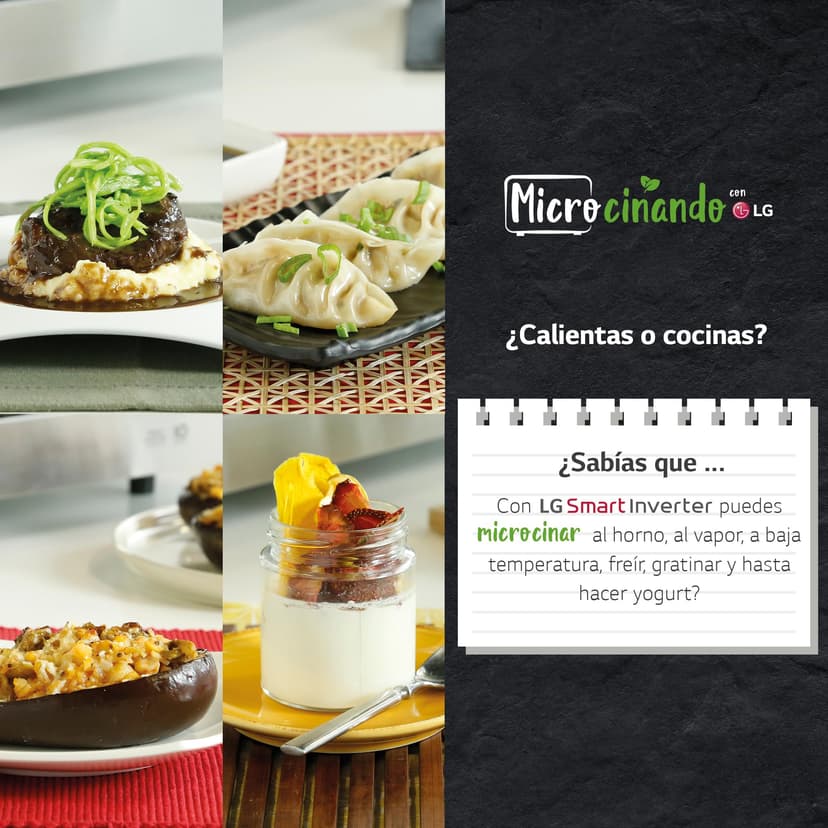 LG MJ3965ACS 4-in-1 smart inverter microwave oven, maximum convection 1850W, 950W grill, 1100W microwave and 39L capacity, stainless steel. - 9