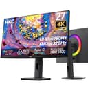 HKC G27M7Pro 27" Mini LED IPS Gaming Screen, UHD 160Hz/FHD 320Hz, 1ms DIC,HDR1400,98% DCI-P3,Adaptive Sync,USB-C 90W,2×HDMI 2.1,DP 1.4,Height Adjustable Bracket,VESA 100×100 - 1