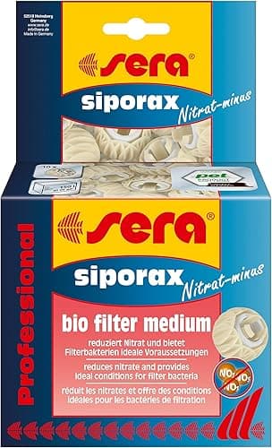 sera 32631 Siporax Nitrate minus Professional 500 ml Biological Filter Material for Nitrate Removal, Filter Balls for Effective Removal of Nitrate from Aquarium Water, Organic Balls or Bioballs