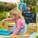 TP Toys Ahoy Wooden Play Boat | Sandpit | 2 Play Modes | For Kids 2+ | Garden and Outdoor Wooden Toy | with Shade Cover | Hidden Toy Storage - 4