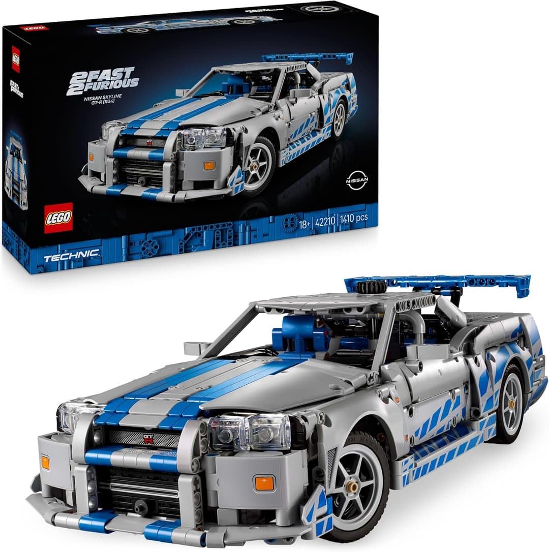 LEGO Technic 2 Fast 2 Furious Nissan Skyline GT-R (R34) C…