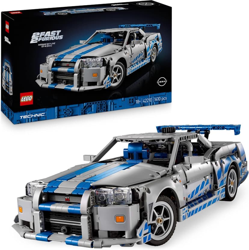 LEGO Technic 2 Fast 2 Furious Nissan Skyline GT-R (R34) C… - 1