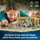 LEGO Harry Potter Le Château De Poudlard : Le Cours De Botanique - Jeu De Construction Modulaire - Minifigurines De Neville, Hermione & Prof. Chourave - 3 Mandragores - Cadeau Fille Dès 8 Ans 76445 - 2