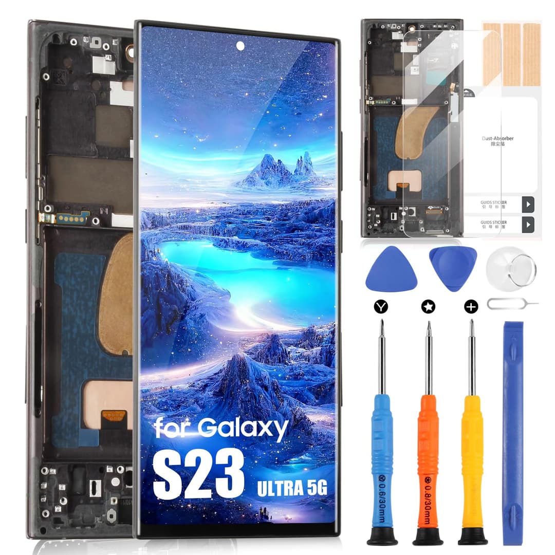 Incell Écran pour Samsung S23 Ultra 5G LCD Ecran pour Gal…