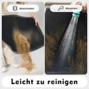 Diaxilu Outdoor Doormat 60 x 90 cm, Non-Slip Silicone Dirt Trapper Mat, Durable Outdoor Doormat - Dustproof and Washable, Weatherproof Door Mat for Front Door, Black - 6