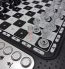 Lexibook, Chessman® FX, Electronic Chess Game with Tactile Keyboard and Light and Sound Effects, 32 Pieces, 64 Levels of Difficulty, Family Board Game, Black/Grey, CG1335LXB - 4