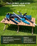 SEESII Telescopic Hedge Trimmer Battery 20 Inches, Lightweight 3.9 kg for Elderly and Women, 4.4 m Reach, 600 W Motor with 2 x 4.0Ah Batteries, Adjustable Head 135°, Electric Hedge Trimmer for High - 9