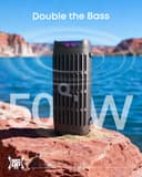 soundcore Boom 3i by Anker, Rugged Outdoor Speakers, IP68 Waterproof, Floating Playback, Saltwater Resistant, 50W Portable Speaker, Bluetooth 5.3, 16-Hour Playtime, TWS, Kayaking/Fishing/Camping - 4