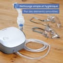 Beurer IH 18 Nébuliseur pour rhumes et maladies respiratoires telles que l'asthme et la BPCO, pour la nébulisation de médicaments, nébuliseur pour adultes et enfants, design en blanc, compact - 5