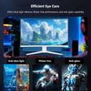 Z-Edge 27 Inch 300Hz Curved Gaming Monitor 1ms MPRT Full HD 1080P, 300cd/m² Brightness, 16:9 VA Panel, FreeSync, HDR10, DisplayPort (300Hz) & HDMI (240Hz), VESA Mountable, White - 8