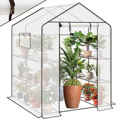 Sekey Serra da Giardino con 10 Ripiani, con Porta per arr…