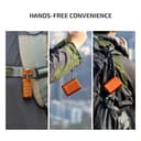 OLIGHT Baton 4 LED Small Torch Rechargeable up to 1300 Lumens, 170 m Light Range, Super Bright Mini Torch with 6 Modes, 30 Days Running Time, Strong Flashlight, IPX8 for Everyday Use, Orange - 8