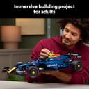LEGO Technic Oracle Red Bull Racing RB20 F1 Car Model Kit - Collectible Formula 1 Building Set with 1:8 Scale V6 Engine, Gear Box, Steering & DRS - Gift Idea for Adult & Teenage Racing Fans - 42206 - 3