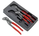 Knipex Jeu de pinces Cobra Jeu de pinces multiprises, 3 outils, 150 à 300 mm, autobloquante, set de pinces, multiprises, 00 20 09 V02 - 1