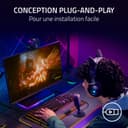 Razer Seiren V3 Mini - Micrófono USB ultracompacto (micrófono de condensador de 14mm, patrón de captación supercardioide, sensor Tap-to-Mute con indicador LED, amortiguador incorporado) Nero - 6