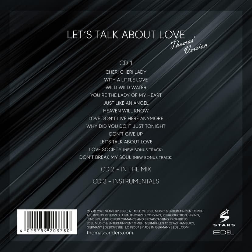 ... Sings Modern Talking: Let'S Talk About Love - 3