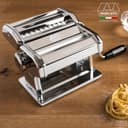 Marcato Pasta Machine, Pasta Maker, Pasta Roller for Handmade Fresh Pasta, Made in Italy, Chromed Steel, for Lasagna, Fettuccine, Tagliolini, Compatible with 11 Extra Pasta Shapes. Model: Atlas 150 - 2
