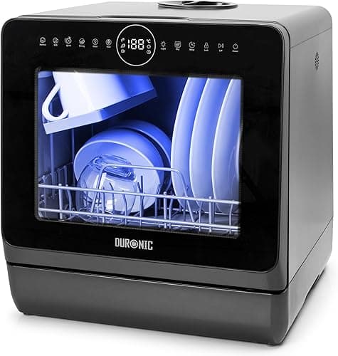 Duronic DW5 BK Lave-vaisselle de table 950W lave vaissell…