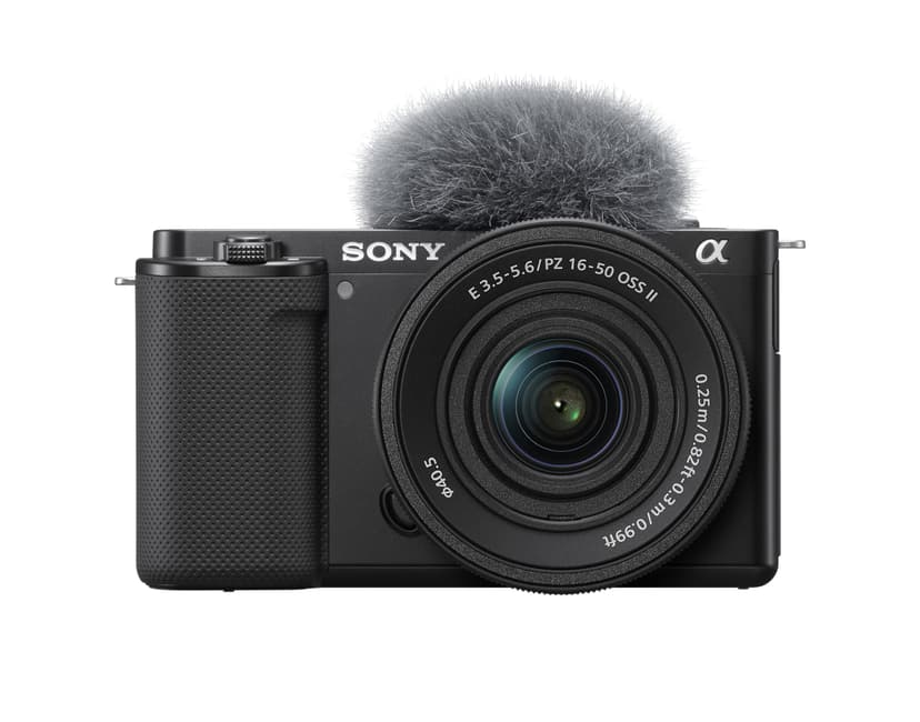 Sony ZV-E10K Mirrorless Vlog Camera with 16-50mm II Lens (APS-C Sensor, 4K Video, Flip Screen, Real-Time Eye AF, Ideal for Content Creators) - 1