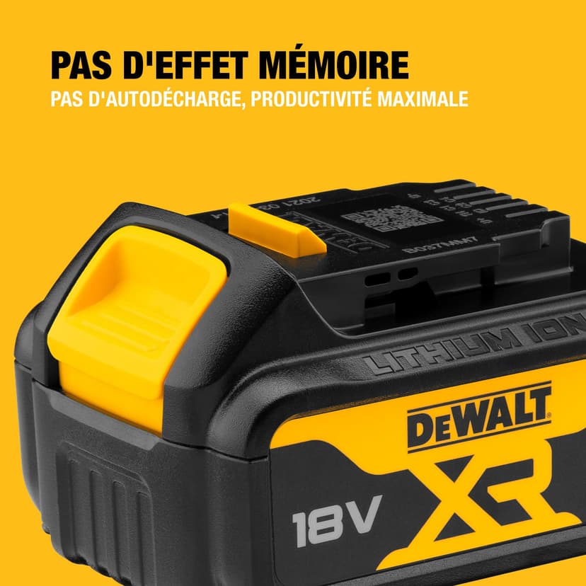 DEWALT 18V XR 4Ah Battery, DCB182-XJ - 5