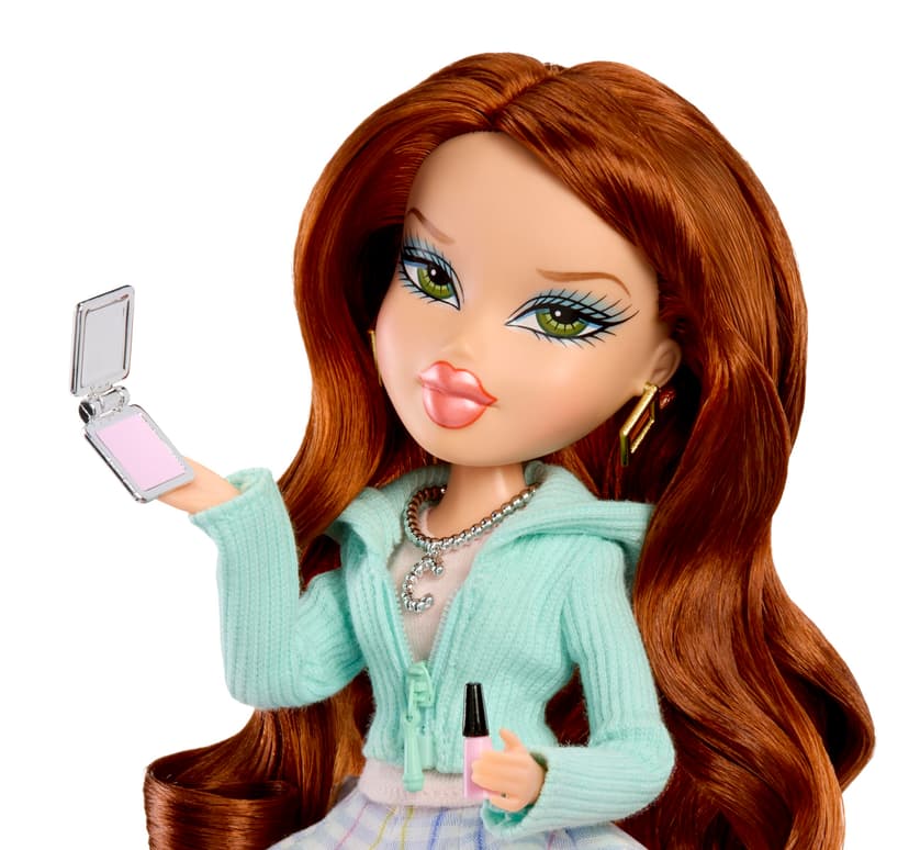 Bratz x Mean Girls Spring Fling Doll Cady - Poupée Mannequin de Collection avec 2 Tenues, Veste Letterman et Accessoires Inspirés du Film - 5