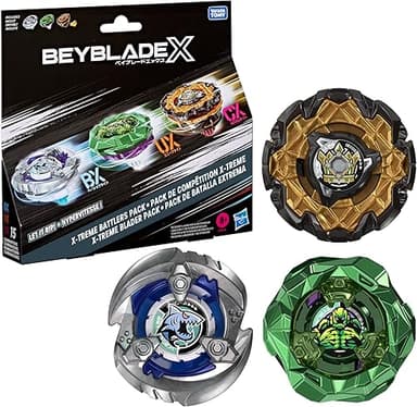 Beyblade X X-treme Battlers Pack, Includes 3 Takara Tomy …