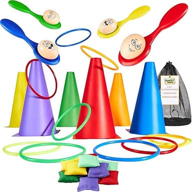 KreativeKraft Jeux d'Extérieur Enfant Adulte et Famille K…