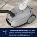 Electrolux 600 Animal, Vacuum Cleaner with Bag, Pet Hair Kit, 50% Recycled Plastic, Hygiene Filter 12 Washable, Cord 12 m XXL, EB61A5UG, Grey - 4