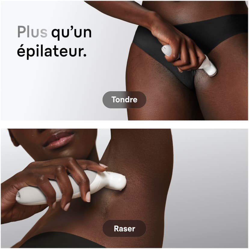 Braun Silk·épil 9 Epilator for Women, 9-041, Silver - Pivoting Head for Easy Hair Removal, Wet & Dry Use, Shaver Head, Trimmer Comb, Lasting Smooth Skin - 6