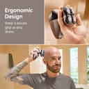 Philips Head Shaver Pro 9000 Series - Skull Shaver for Men and Women, 360° Flexing Head & ComfortCut Blades for Clean Shave, Gentle on Skin, Model HS9980/15 - 5