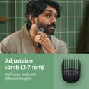Philips Multigroom 3000 Series All-in-One 9-Piece Trimmer - Shaver and Clipper for Face, Head & Body, Self-Sharpening Skin-Friendly Blades, 12 Length Settings, Model MG3946/15 - 5