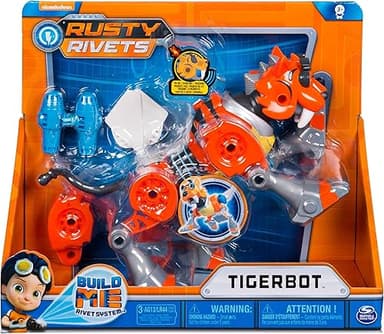 Rusty Rivets 6039609 Tigerbot Figure et Playset