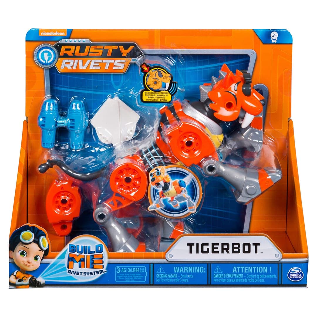 Rusty Rivets 6039609 Tigerbot Figure et Playset