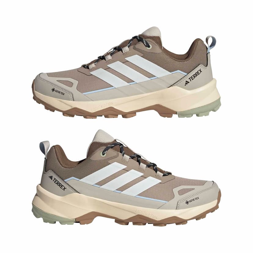 adidas Homme Terrex Skychaser AX5 Gore-TEX Hiking Shoes, Blanch Cargo/Off White/Wonder Alumina, 41 1/3 EU - 6