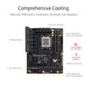 ASUS TUF GAMING B650-PLUS AMD Ryzen AM5 ATX motherboard, 14 power stages, PCIe 5.0 M.2 support, DDR5 memory, 2.5 Gb Ethernet, USB4 support and Aura Sync - 4