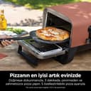 Ninja Woodfire 8-in-1 Electric Outdoor Pizza Oven, Rotisserie & Smoker BBQ with Grate, Pro-Heat Plate, Pizza Stone, Wood Pellets and Shovel, 6 Settings, Dark Orange OO101EU - 5