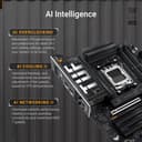 ASUS TUF GAMING X870-PLUS WIFI AMD ATX motherboard, 16+2+1(80A) power stages, DDR5, PCIe 5.0 w/ full support for next-gen GPUs, 4 x M.2 slots, WiFi 7, USB4, front USB 20Gbps w/ PD Fast Charge - 2