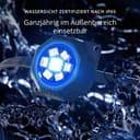 Twinkly Permanent Light - 72 RGB LED String, White Wire, Plug F - 7