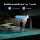 EZVIZ EL3 Caméra Extérieure WiFi 2K avec Projecteur, Luminosité de 780 lumens, Audio Bidirectionnel et Défense Active, Détection de Personnes et de Véhicules par l'IA, Vision Nocturne Couleur - 8