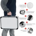 WORKPRO Caisse à Outils Complete Professionnelle avec Mallette en Aluminium, Boite à Outils Complete pour Réparation Dommestique ou de Travail 119 Pièces - 4