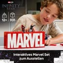 LEGO Marvel: MARVEL Logo & Minifigures - Super-Hero Building Toy with 5 Characters incl. Iron Man, Thor, Black Widow & Hulk - Avengers Gift for 12+ Year Old Boys, Girls & Teens 76313 - 2