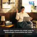 Sony ULT Field 3 - Enceinte Bluetooth Ultra Portable avec ULT Power Sound, Batterie 24h, IP67, étanche, Anti-poussière, Anti-Choc, bandoulière détachable, compacte - Blanc cassé - 9