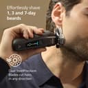 Philips Shaver i9000, Wet & Dry Electric Shaver, Ink Black, with Skin IQ Technology, Triple Lift & Cut System, 360 Rotating Dual SteelPrecision Blades, Model X9000/10 - 4