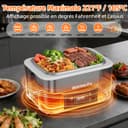 Heated Lunch Box Cordless Electric Lunch Box for Adults - 4