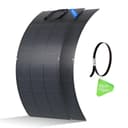 ECO-WORTHY Panneau Solaire Souple 400W(2 * 200W), Cellule Mono 18BB 25% de Conversion élevée Matériau ETFE pour Balcon, Camping-car, Bateau, Toit, Camping, Maison, Yacht, Surfaces irrégulières - 1