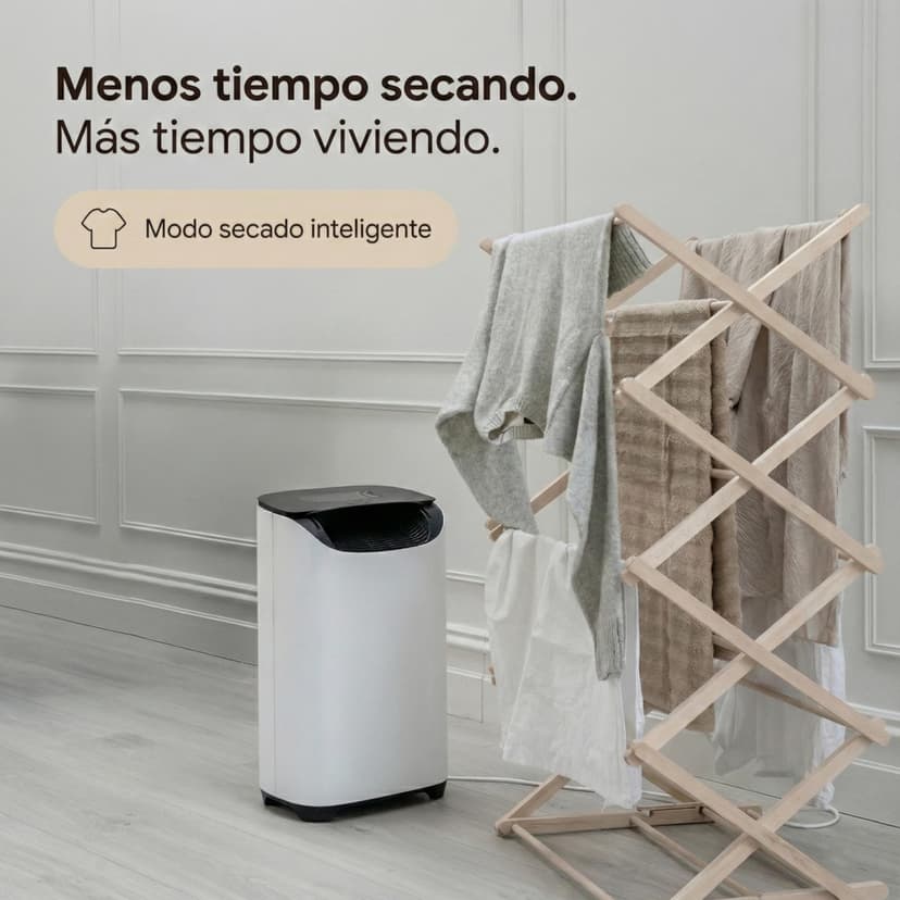 Meaco DD8L Pro Dehumidifier - Dries Clothes Quickly | App Control | Adaptable Energy Consumption | Cold Room | Antibacterial Ioniiser | Ideal for Cars, Boats - 5