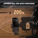 NEEWER CM28 Wireless Lavalier Microphone System with Charging Case, 2 Mic Clips, 1 Click Noise Canceling, 4GB Storage, 9H Playtime, Lavalier Lapel Mic Compatible with iPhone/Android/PC/Camera - 8