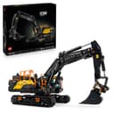 LEGO Technic Volvo EC500 Hybrid Excavator - Motorised Construction Vehicle Model Kit for Adults - incl. a Movable Boom Arm & Tracks plus Hammer & Shovel Tools - Gift Idea - 42215 - 1