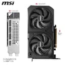 MSI NVIDIA GeForce RTX 5060 Ti 16G Shadow 2X OC Plus Carte Graphique - 16 Go GDDR7 (28 GB/s /192 Bits), PCIe 5.0 - Double Ventilateur (2X Ventilateurs STORMFORCE), HDMI 2.1b, DisplayPort 2.1b - 6